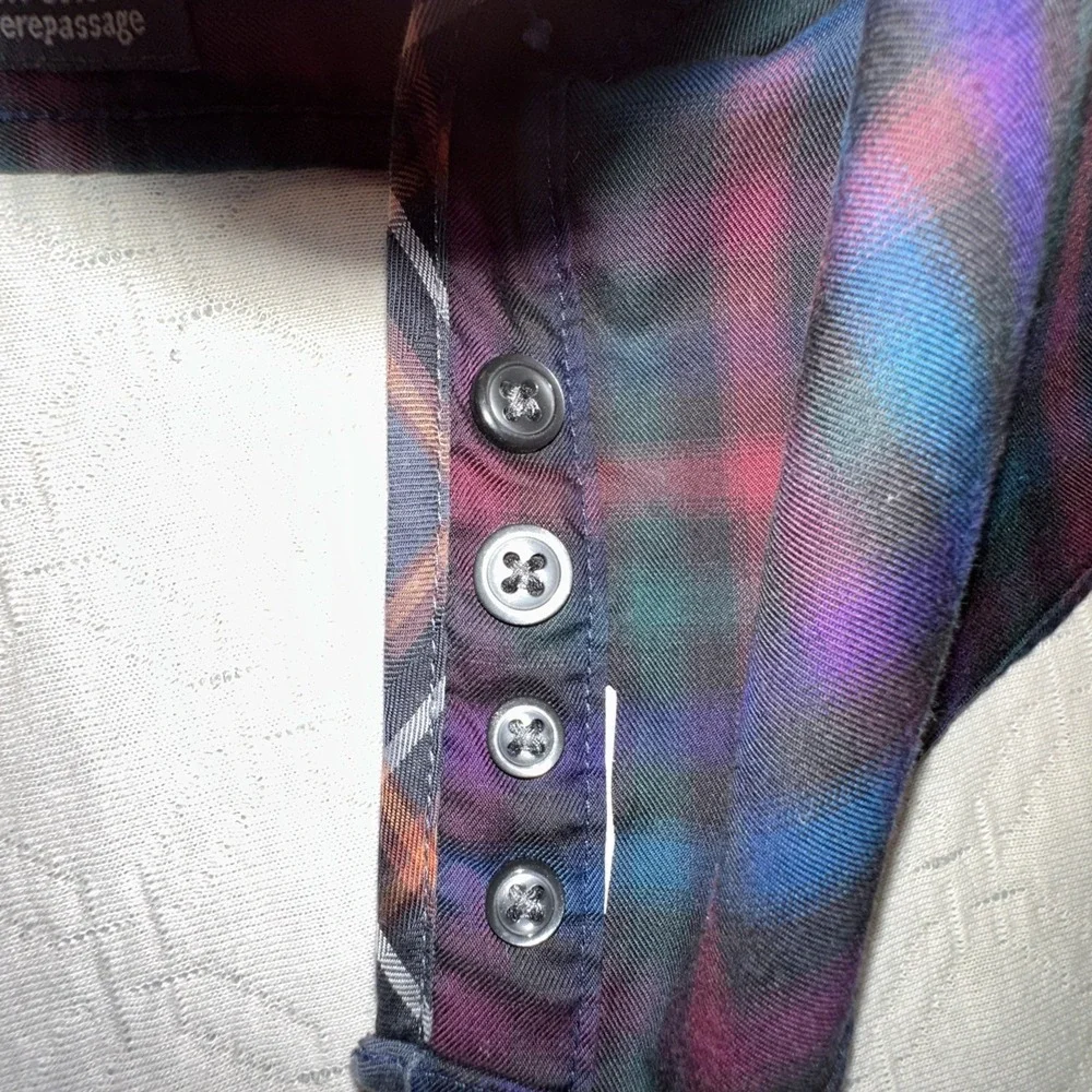 Leo Chevalier Dress Shirt Men's Sz XL/TG Long Sleeves Button Up Multiple ColorPl